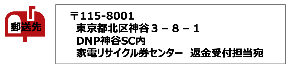 郵送先