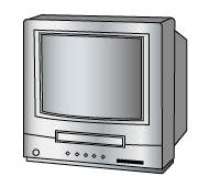 ブラウン管式VTR内蔵テレビ